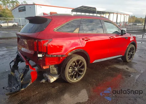 2023 Kia Sorento Sx из США, поврежденный, VIN 5XYRK4LFXPG210506